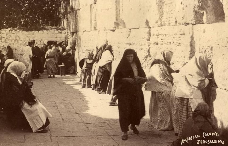 1900lerin basinda jerusalem