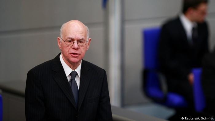 Federal Meclis Başkanı Norbert Lammert Deutschland Holocaust Gedenkstunde des deutschen Bundestages Rede Lammert (Reuters/A. Schmidt)