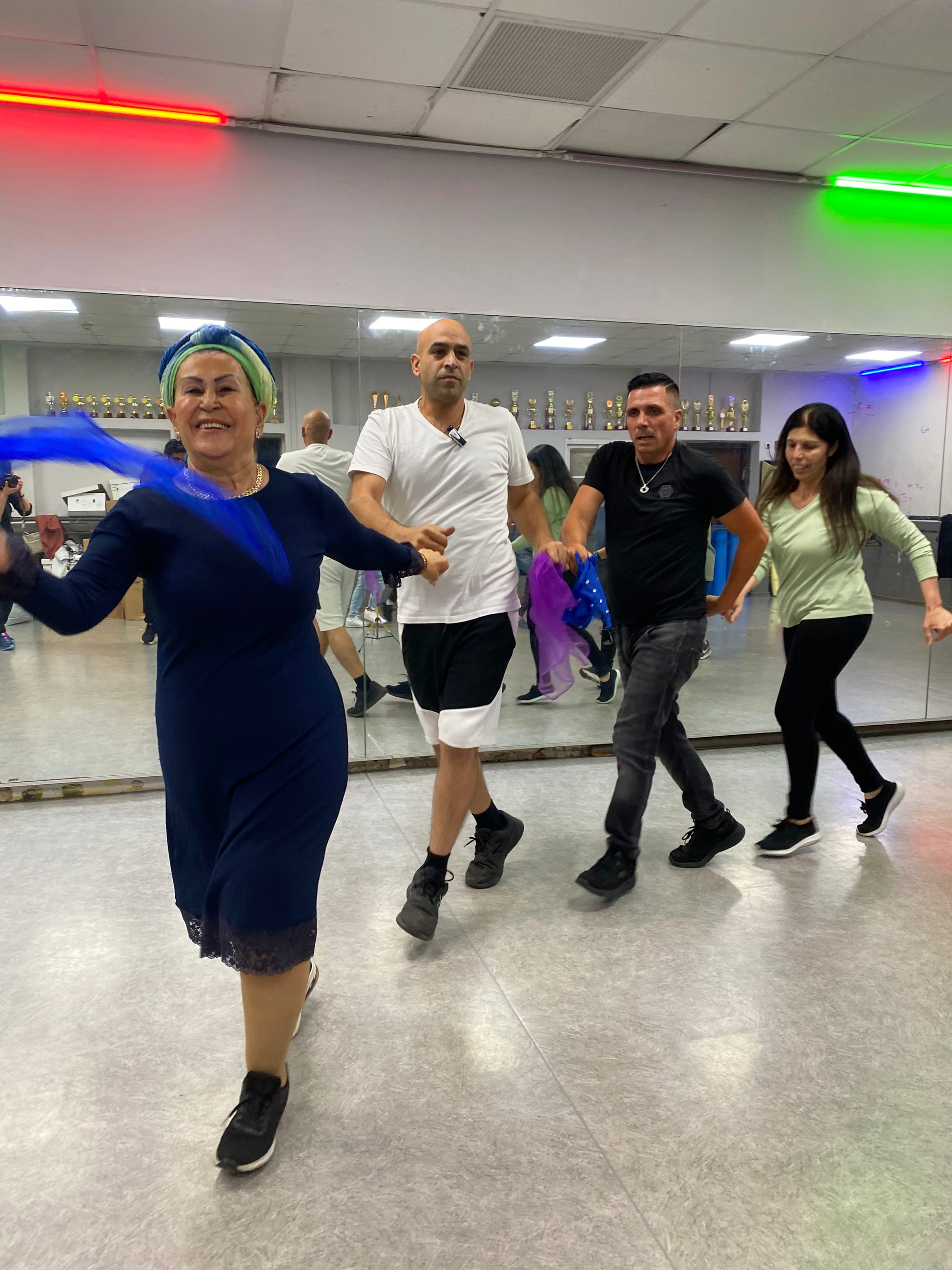 Mesut Alp, 2023
Scene from a Kurdish dance class in Rishon LeZion