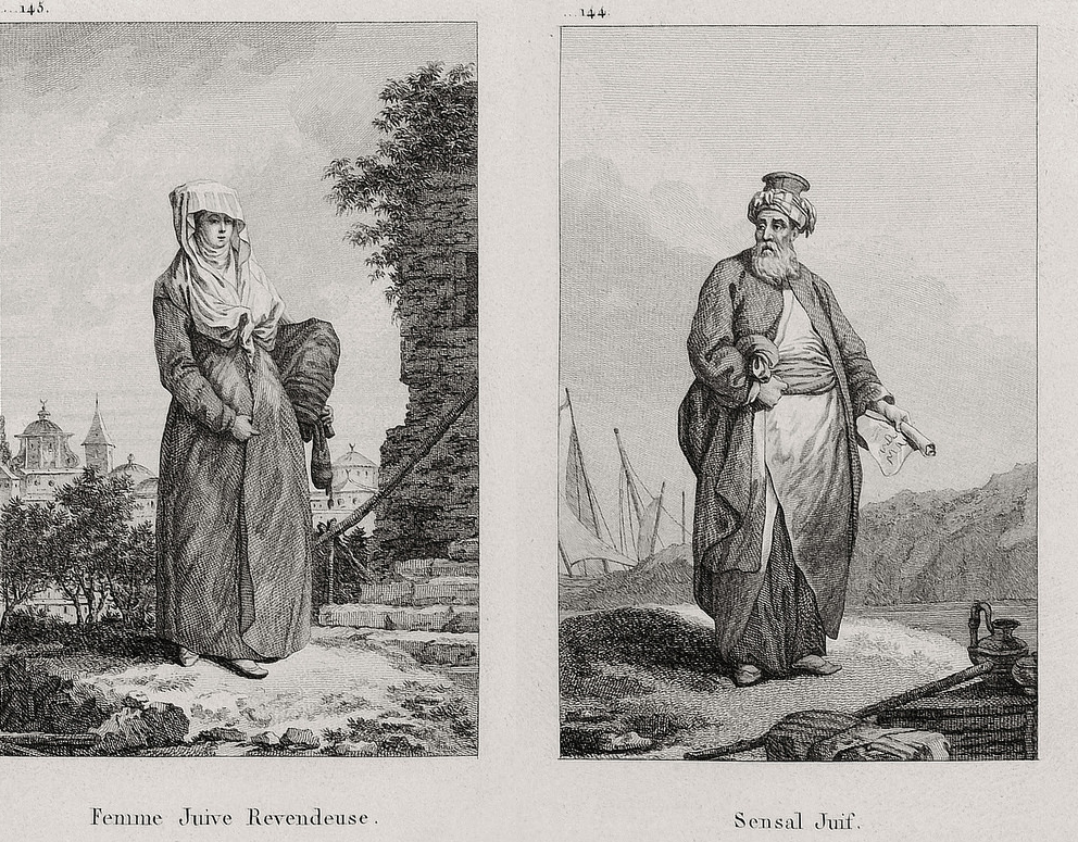 ottoman+jewish+merchant+couple
