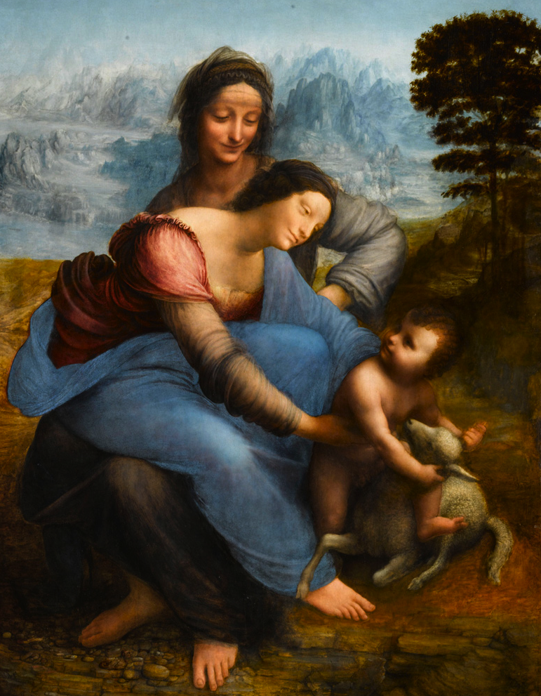 The Virgin and Child with St. Anne - Leonardo da Vinci