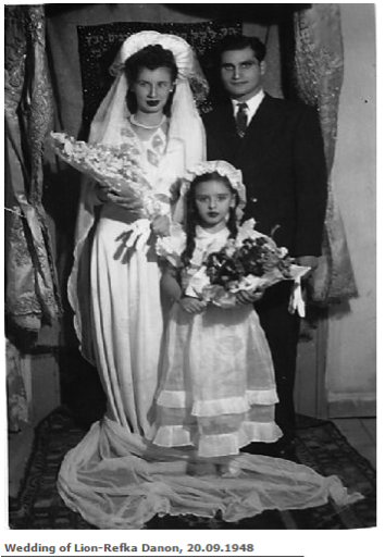 Kaynak: tireyahudileri.com, Lion- Refka Danon düğününden (1948)